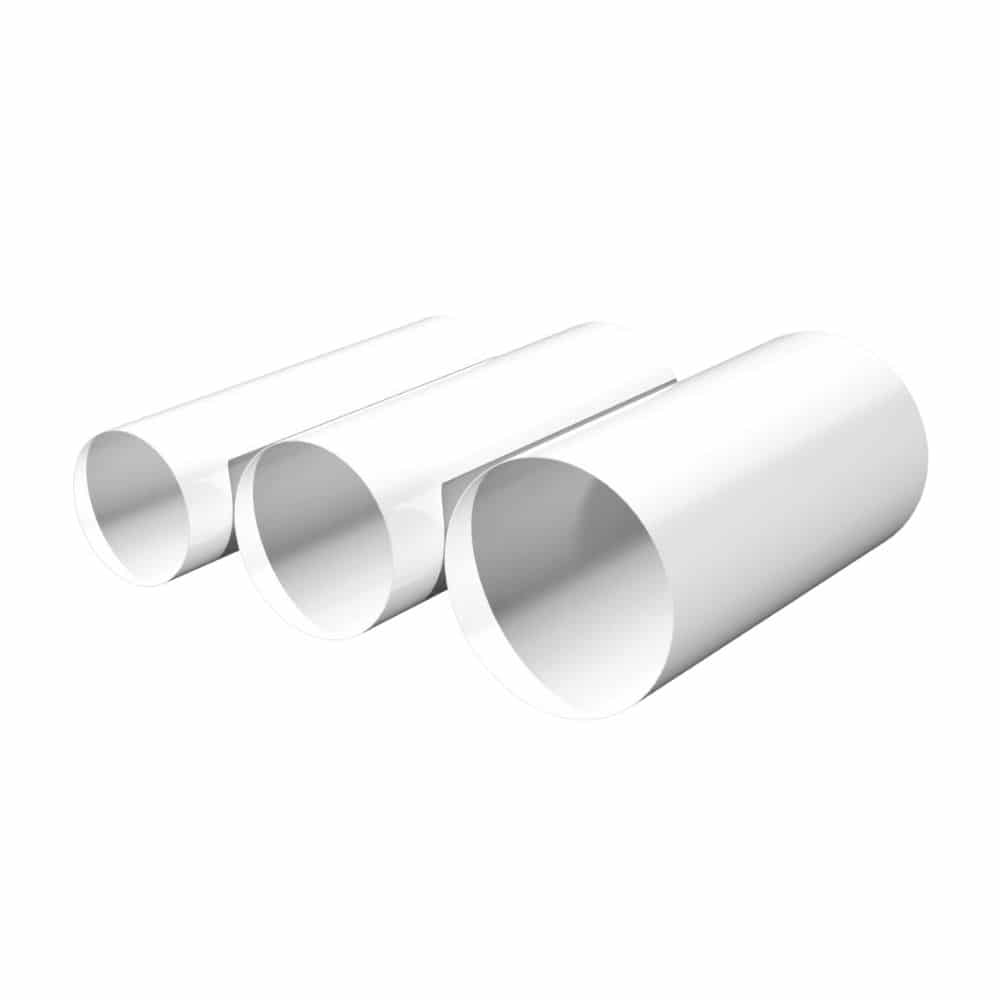 TUB CIRCULAR PENTRU VENTILATIE O150mm LUNGIME05M PVC