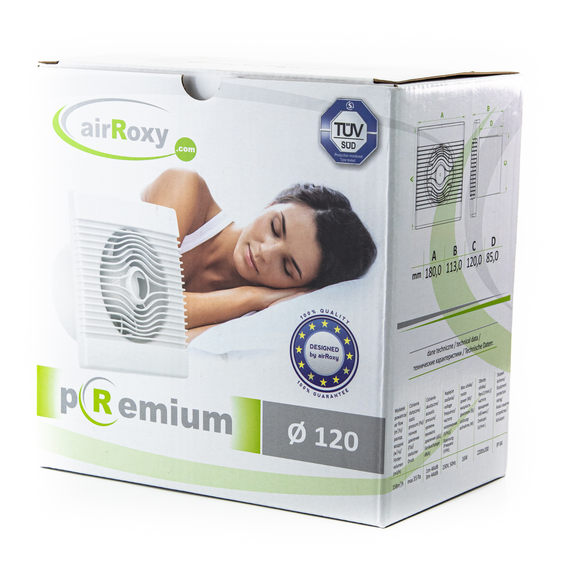 Ventilator AirRoxi Premium 5